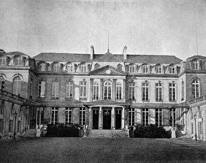Early autotype of the Elysee Palace