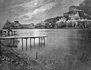 Early autotype of Portovenere, today Porto Venere
