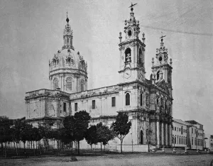 Early autotype of the Sacred Heart Monastery