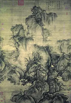 Early Spring is a hanging scroll painting by the artist Guo Xi