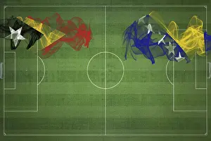East Timor vs Bosnia and Herzegovina Soccer Match