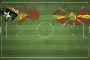 East Timor vs North Macedonia Soccer Match