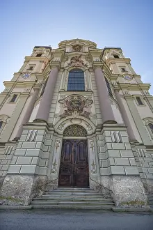 East towers of the Basilica of St Alexander and St Theodore