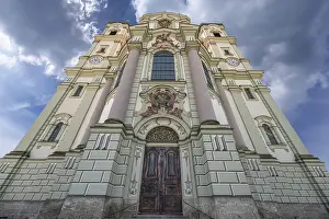 East towers of the Basilica of St Alexander and St Theodore
