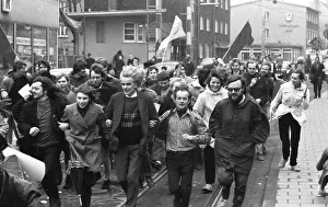 The Easter March 1969, here in Essen on 5