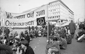 The Easter March 1969, here in Essen on 5
