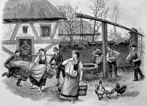 Easter Morning in the Countryside of East Prussia