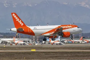 An EasyJet Europe Airbus A319 aircraft with registration number OE-LKL at Milan Malpensa Airport