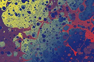 Ebru marbling background. Marble Marbleized grunge background texture