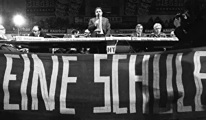 The Education and Science Union (GEW) demonstrated for an improvement of education in Cologne