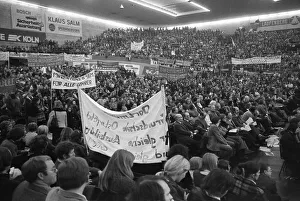 The Education and Science Union (GEW) demonstrated for an improvement of education in Cologne