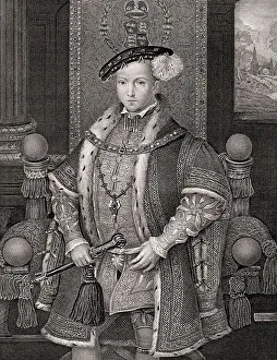 Edward VI, 1537-1553, King of England and Ireland