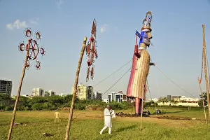 Effigy of Ravana, Dussehra Festival