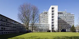 Egon Eiermann 1951-56, from left: administration building
