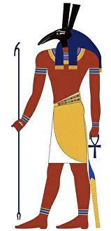 In Egyptian mythology, Set is portrayed as the usurper who killed and mutilated his own brother Osiris