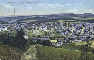 Eibenstock in the Saxon Erzgebirge