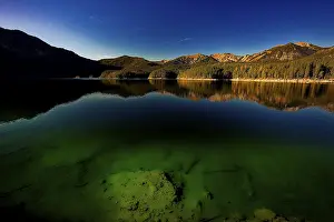 Eibsee lake, Wetterstein Mountains
