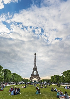 Eiffel Tower, Tour Eiffel, Champs de Mars