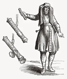 Ein Jude mit einer Mezuzah, 18. Jahrhundert