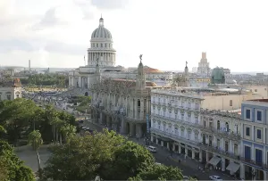 El Capitolio square, Havana, Cuba