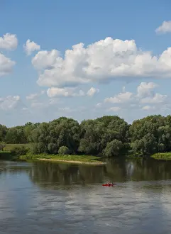 The Elbe, at Wittenberg, Brandenburg