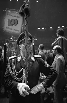 An election rally of the Social Democratic Party of Germany (SPD) on 23
