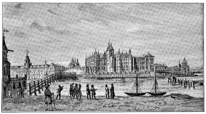 The Electoral Palace at Coelln on the Spree in 1690