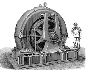 Electric generators in the 19th century