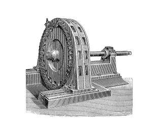 Electric generators in the 19th century