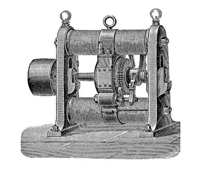 Electric generators in the 19th century