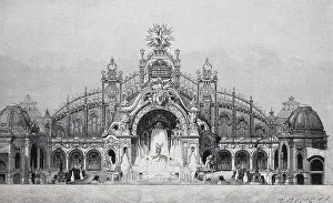 Electricity building at the Exposition Universelle of 1900