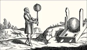 Electrostatic experiments by Otto von Guericke
