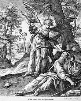 Elijah under the Juniper Tree, First Book of Kings