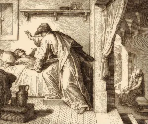 Elijah reviving the Son of the Widow of Zarephath