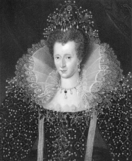 Elizabeth I, 1533 - 1603, Queen of England 1558 - 1603
