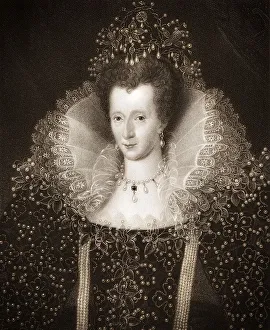 Elizabeth I, 1533 - 1603, Queen of England 1558 - 1603