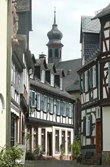 Eltville, Rheingau, church, Hesse