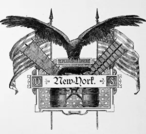 Emblem, motto, E pluribus Unum