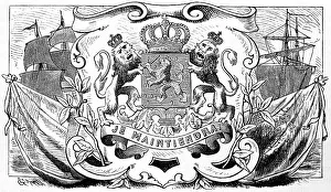 Emblem, Netherlands, inscription