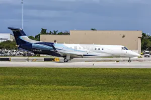 An Embraer ERJ-135 Legacy 650 aircraft with the registration PP-NLR at Fort Lauderdale Airport