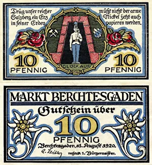 Emergency currency from Berchtesgaden