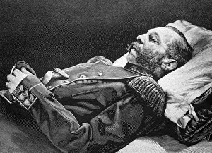 Emperor Alexander II of Russia on his deathbed