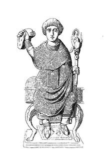 Emperor Athanasius in consular traditional costume