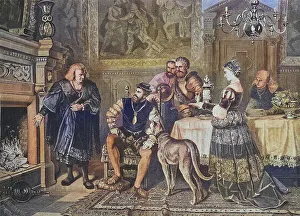 Emperor Charles V at Anton Fugger's in Augsburg