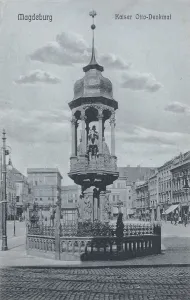 Emperor Otto Monument in Magdeburg