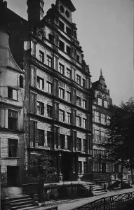 The Englisches Haus house in Gdansk