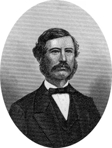 Engraving of Confederate politician Robert Barnwell Rhett