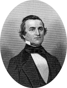 Engraving of Confederate politician William Lowndes Yancey (August 10)