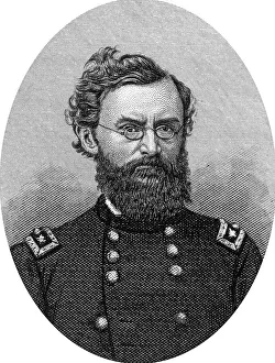 Engraving of Union Major General Carl Christian Schurz (March 2)