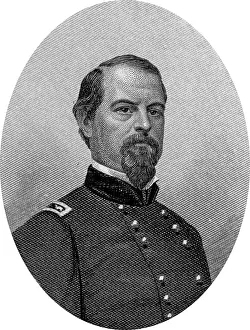Engraving of Union Major General Irwin McDowell